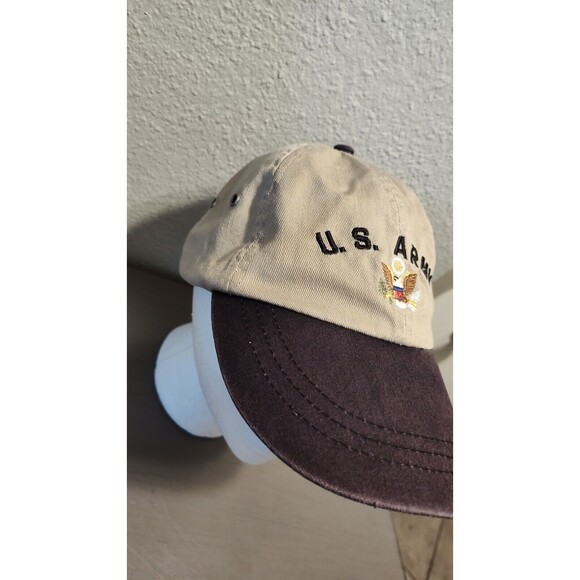 U.S. Army Hat Tan Cap Adjustable By KC Caps Fast Shipping USA - Picture 4 of 12